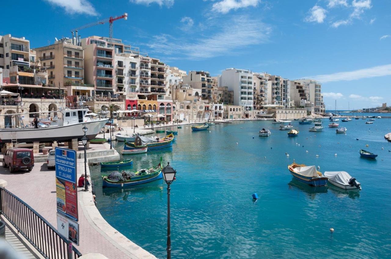 Modern 1Br Maisonette Steps From The Promenade Sliema Exterior foto